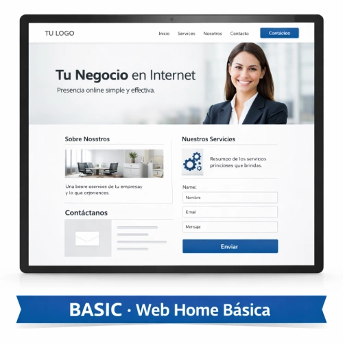 BASIC · Web Home Básica