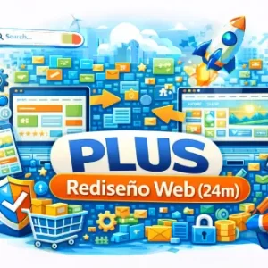 PLUS · Rediseño Web (24m)