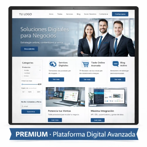 PREMIUM · Plataforma Digital Avanzada