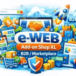 e‑WEB Add-on Shop XL B2B / Marketplace