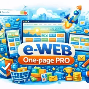 e‑WEB One-page PRO
