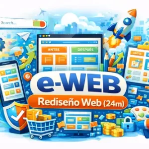 e‑WEB Rediseño Web (24m)