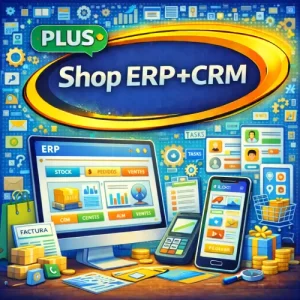 PLUS · Shop ERP + CRM