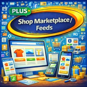 PLUS · Shop Marketplace / Feeds